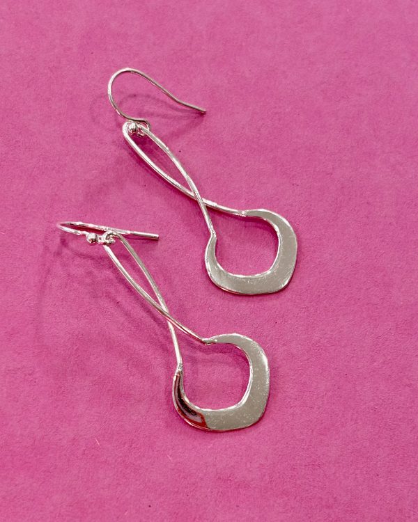'Artemis' Sterling Silver Drop Earrings E134 (s)