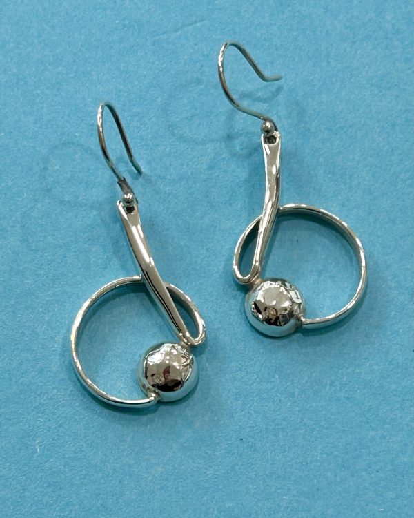 'Sienna' Sterling Silver Statement Drop Earrings (s)