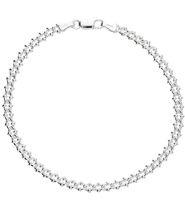 Sterling Silver Byzantine Style Bracelet