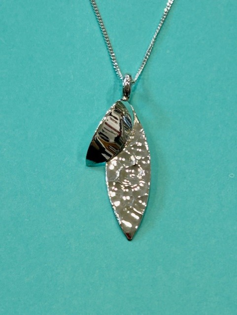 'Trebah' Sterling Silver Pendant and Chain