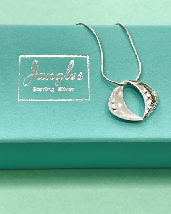 'Ava' Sterling Silver Pendant and Chain (s)